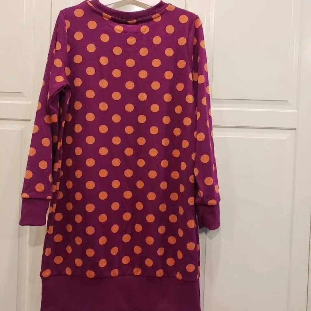 Victor Glemaud x Target Purple Polka Dot Tunic Dress - Womens XS - NEW with tags - Picture 4 of 5